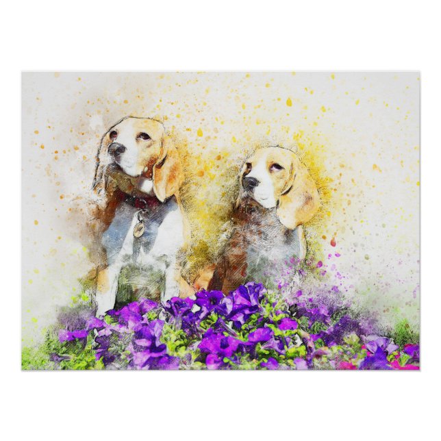 Twins Dogs Poster (Front)