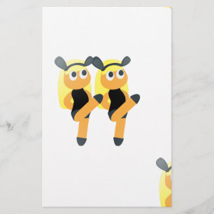 twins emoji stationery