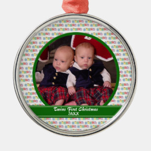 Twins  First Christmas Ornament