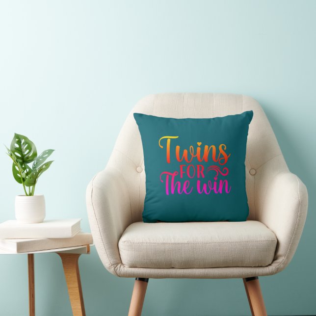 Twins for the Win  Cushion (Chair)