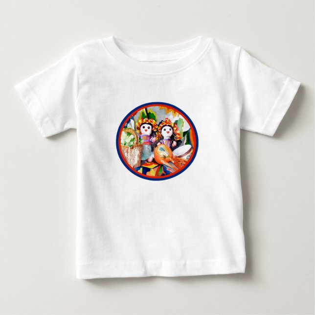 Twins/Gemelos Baby T-Shirt (Front)