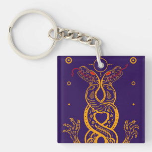 Twins Key Ring