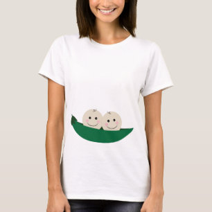 Twins Maternity Shirt - Peas In a Pod