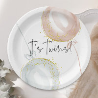 Twins Pink & Blue Balloon Gender Reveal