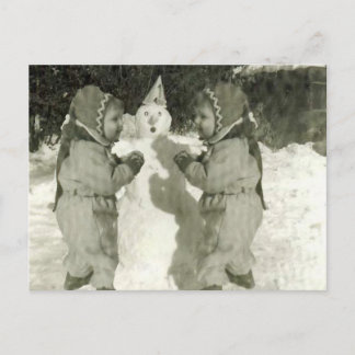 Twins Postcard