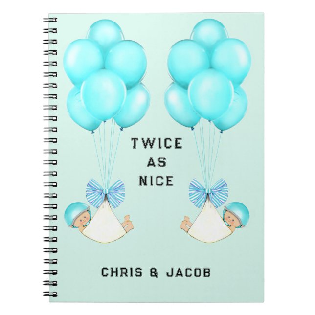 Twins Pregnancy Journal (Front)