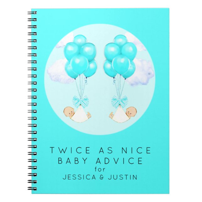 Twins Pregnancy Journal (Front)