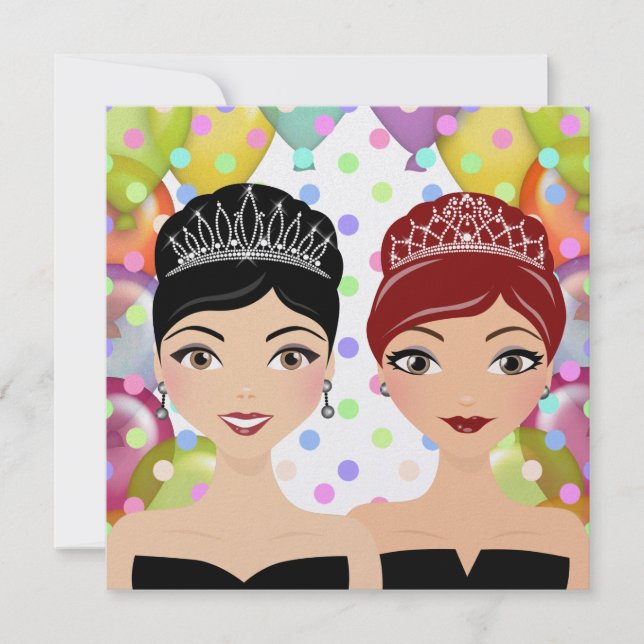 Twins - SRF Invitation (Front)