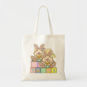 Twins Tote Bag, Tote Bag For New Mum - Mum
