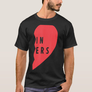 Twins Twin Sisters Heart Matching T-Shirt