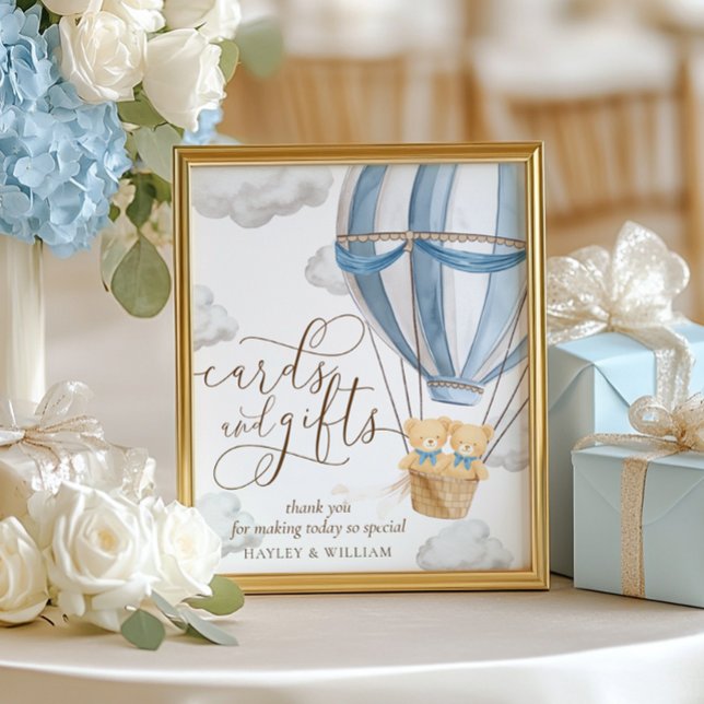 Twins We Can Bearly Wait Cards and Gifts Poster (Creator Uploaded)