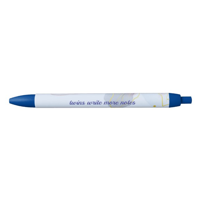 Twins Write More Notes Black Ink Pen (Front)