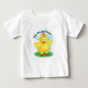 Twins "Yes we are Twins" Baby T-Shirt