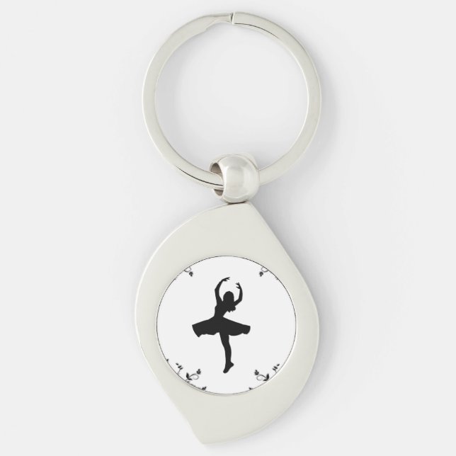 Twirl Dancer Key Ring (Front)