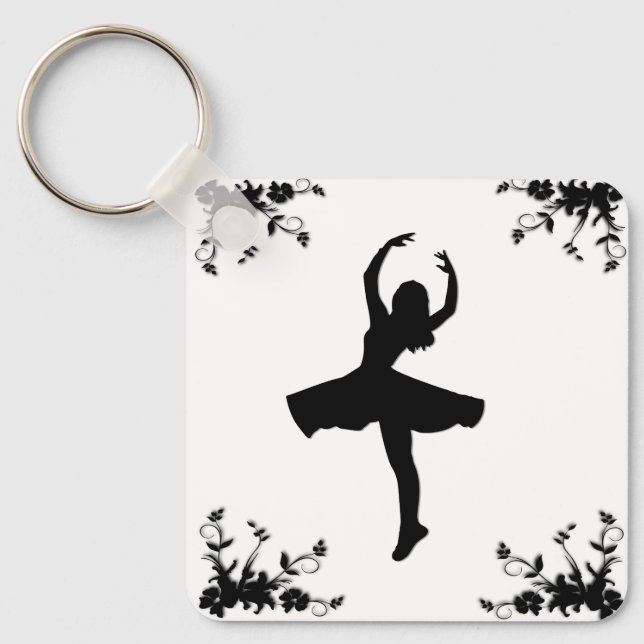Twirl Dancer Key Ring (Front)