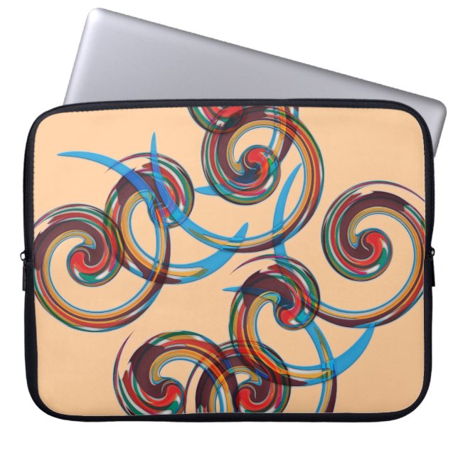 Twirl Laptop Sleeve (Front)