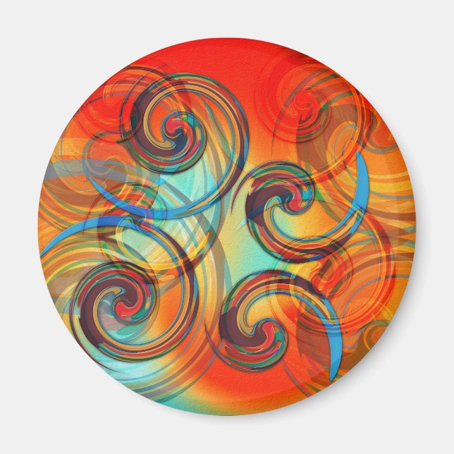 Twirl Magnet (Front)