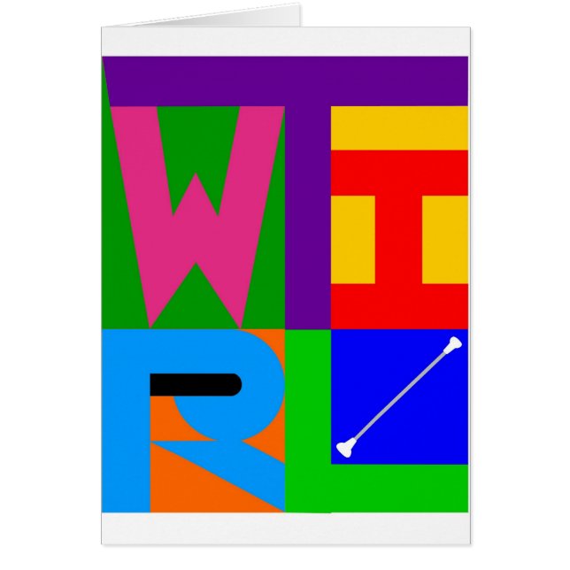 "TWIRL" Note Catd (Front)