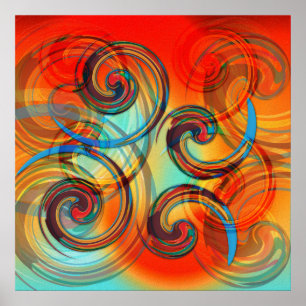 Twirl Poster