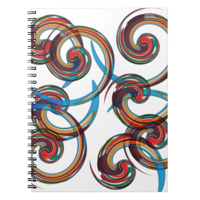 Twirl Spiral Notebook (Front)