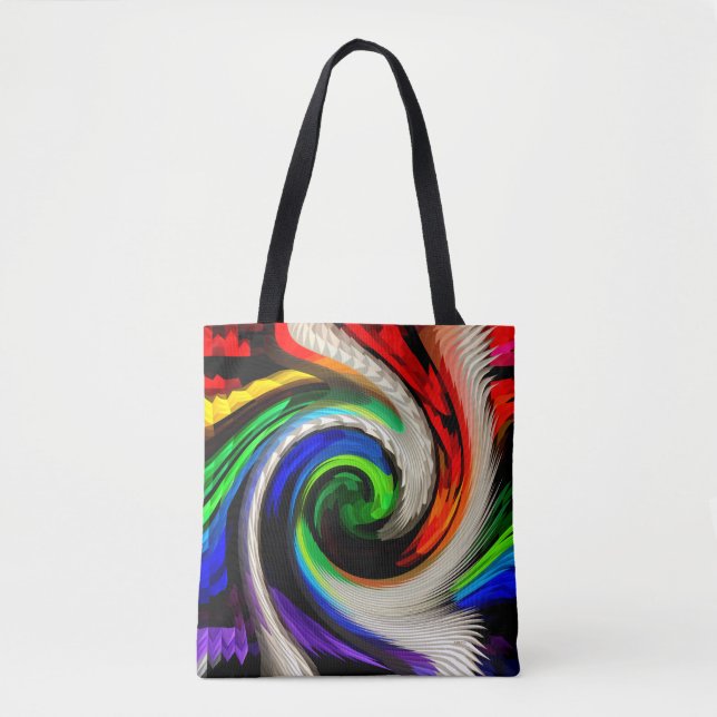 Twirled... Tote Bag (Front)