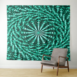 Twirlin' green..... tapestry