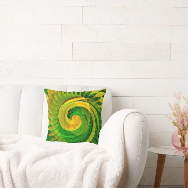 Twirling Bloom..... Cushion (Couch)