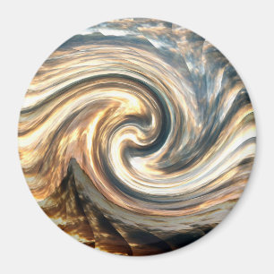 Twirling clouds..... magnet