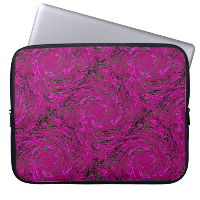 Twirling Roses.....  Laptop Sleeve (Front)