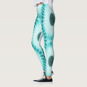Twirling sea creatures..... leggings
