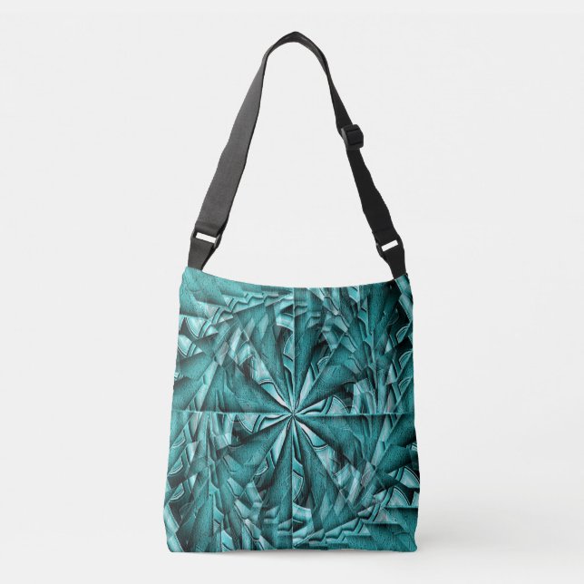 Twirling Sea...... Crossbody Bag (Front)