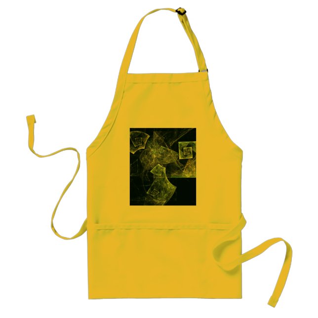 Twisted Balance Abstract Art Apron (Front)