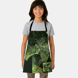 Twisted Balance Abstract Art Apron