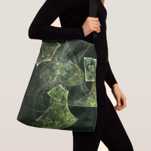 Twisted Balance Abstract Art Cross Body Crossbody Bag