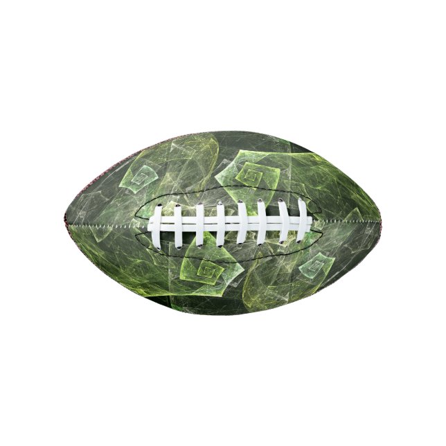 Twisted Balance Abstract Art Football (Front)