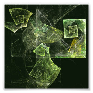 Twisted Balance Abstract Art Photo Print