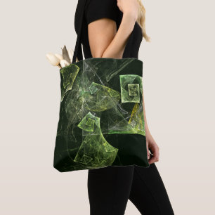 Twisted Balance Abstract Art Tote Bag