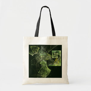 Twisted Balance Abstract Art Tote Bag