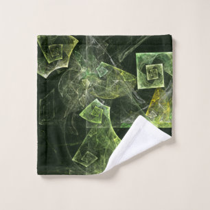 Twisted Balance Abstract Art Wash Cloth