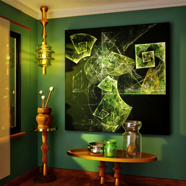 Twisted Balance Abstract Art Wrapped Canvas Print (Twisted Balance Abstract Art Wrapped Canvas Print)