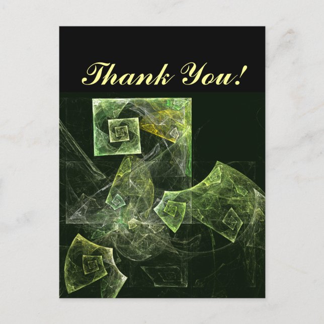 Twisted Balance Thank You Postcard (Front)