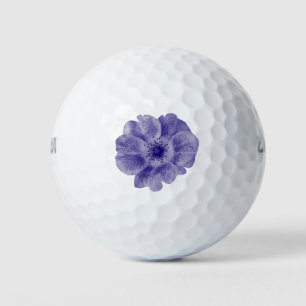 twisted blue petal golf balls