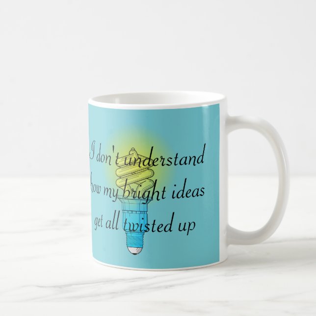 Twisted Bright Ideas Coffee Mug (Right)