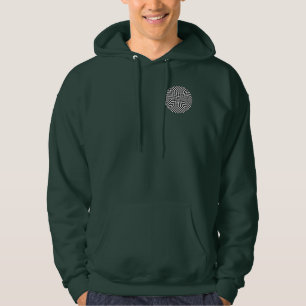 Twisted Checkers by Kenneth Yoncich Hoodie