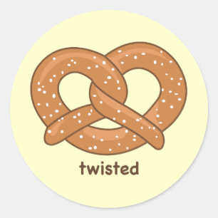 Twisted Classic Round Sticker
