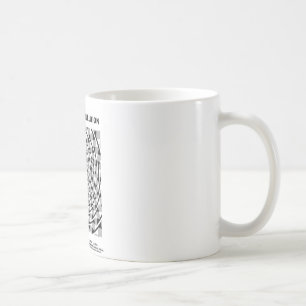Twisted Cord Illusion (False Spiral) Coffee Mug