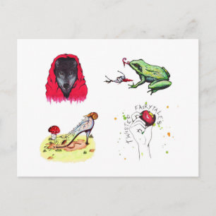 Twisted Fairytales (Postcard) Postcard