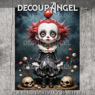 Twisted Innocence Decoupage Tissue Paper