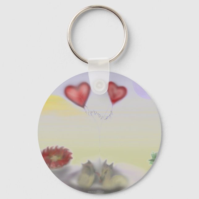 Twisted kites key ring (Front)