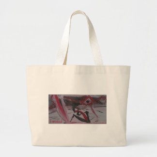 twisted large tote bag